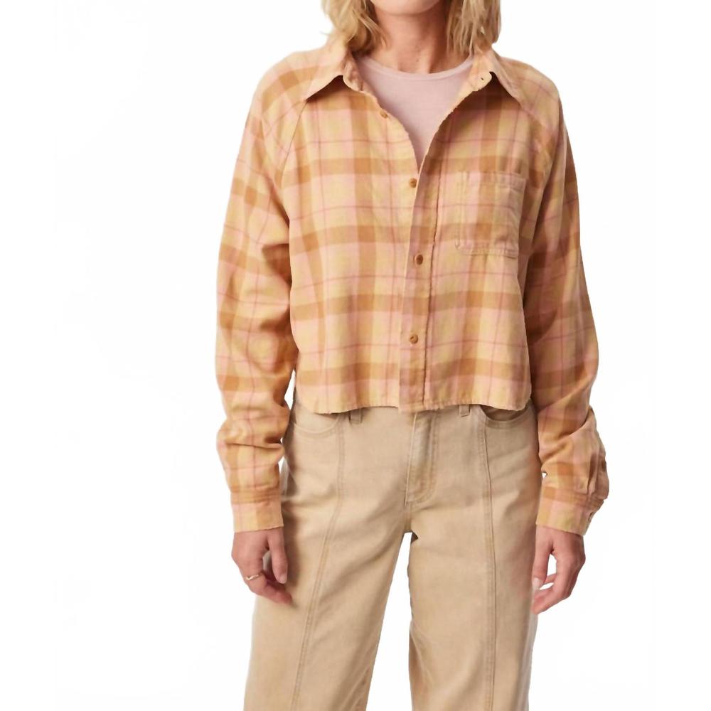 NEW AMO denise shirt in golden